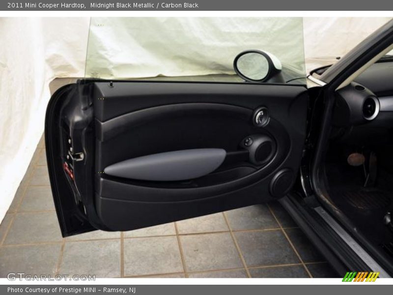 Midnight Black Metallic / Carbon Black 2011 Mini Cooper Hardtop