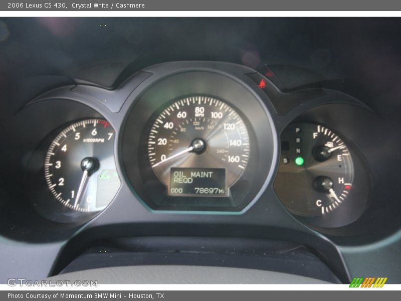  2006 GS 430 430 Gauges