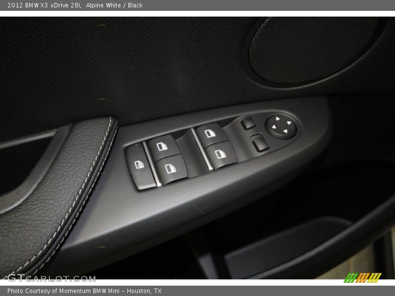 Alpine White / Black 2012 BMW X3 xDrive 28i