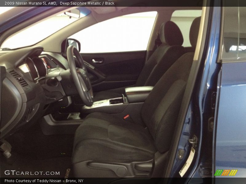 Deep Sapphire Metallic / Black 2009 Nissan Murano SL AWD