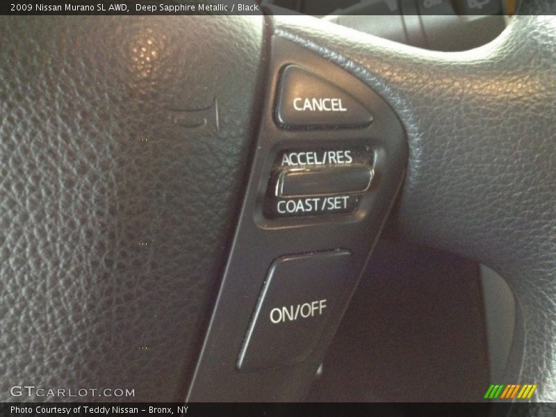 Deep Sapphire Metallic / Black 2009 Nissan Murano SL AWD