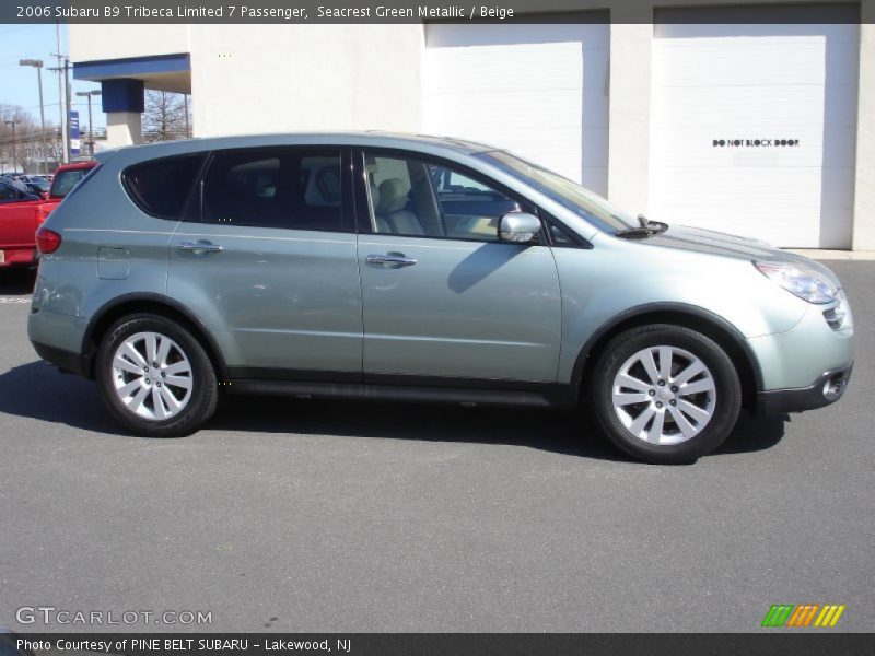 Seacrest Green Metallic / Beige 2006 Subaru B9 Tribeca Limited 7 Passenger
