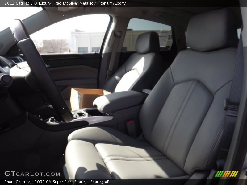 Radiant Silver Metallic / Titanium/Ebony 2012 Cadillac SRX Luxury