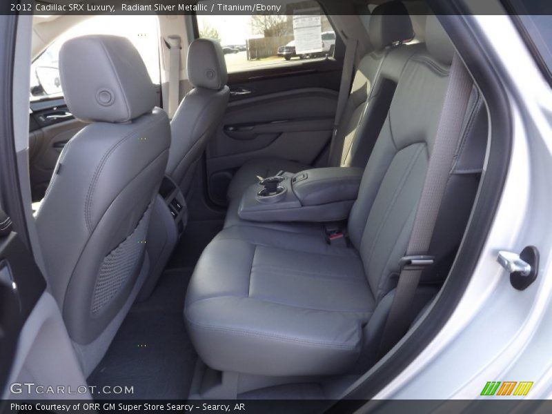 Radiant Silver Metallic / Titanium/Ebony 2012 Cadillac SRX Luxury