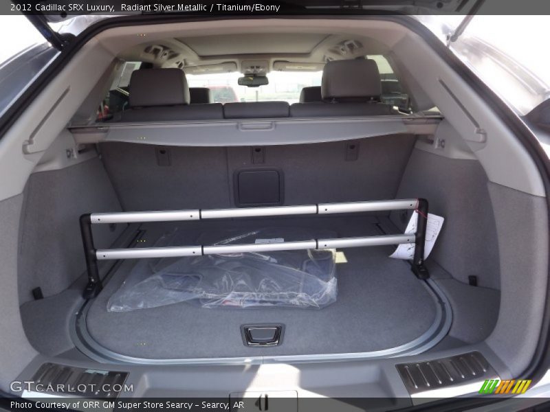 Radiant Silver Metallic / Titanium/Ebony 2012 Cadillac SRX Luxury