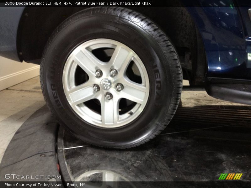 Patriot Blue Pearl / Dark Khaki/Light Khaki 2006 Dodge Durango SLT HEMI 4x4