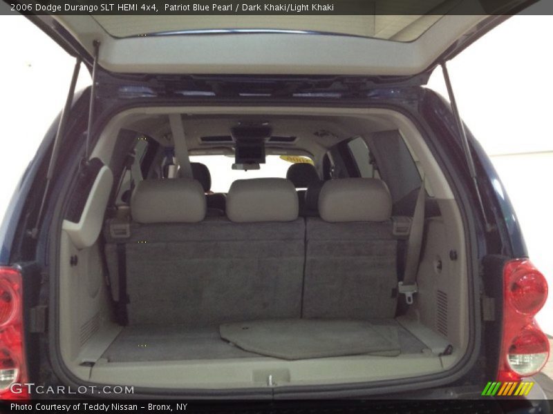 Patriot Blue Pearl / Dark Khaki/Light Khaki 2006 Dodge Durango SLT HEMI 4x4