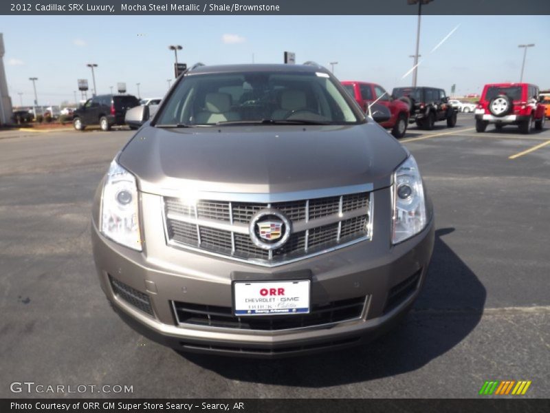 Mocha Steel Metallic / Shale/Brownstone 2012 Cadillac SRX Luxury