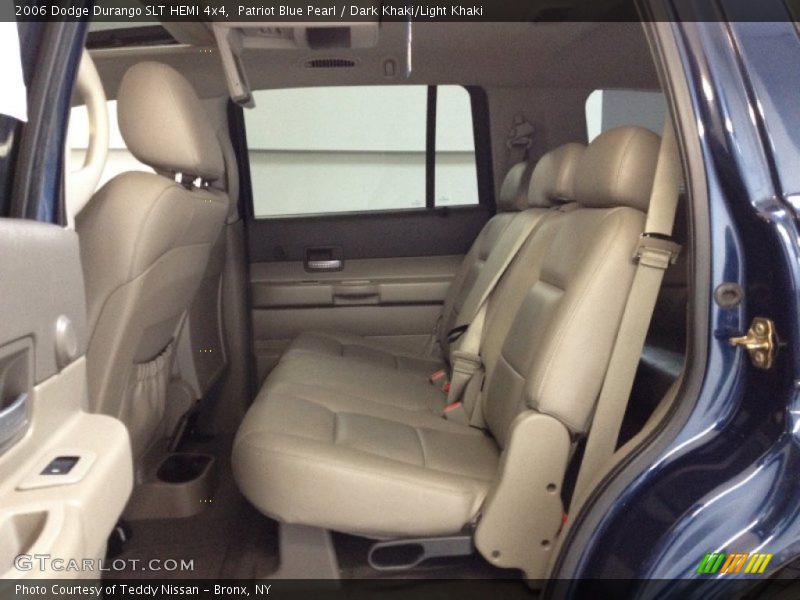 Patriot Blue Pearl / Dark Khaki/Light Khaki 2006 Dodge Durango SLT HEMI 4x4