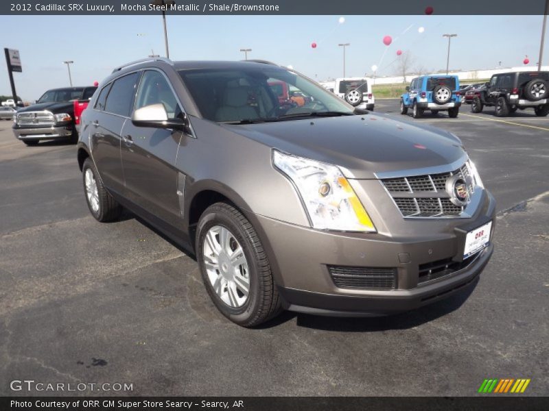 Mocha Steel Metallic / Shale/Brownstone 2012 Cadillac SRX Luxury