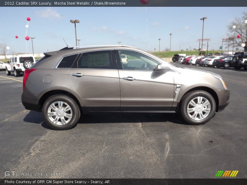 Mocha Steel Metallic / Shale/Brownstone 2012 Cadillac SRX Luxury