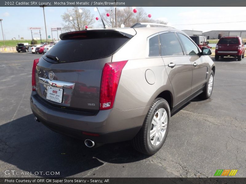 Mocha Steel Metallic / Shale/Brownstone 2012 Cadillac SRX Luxury