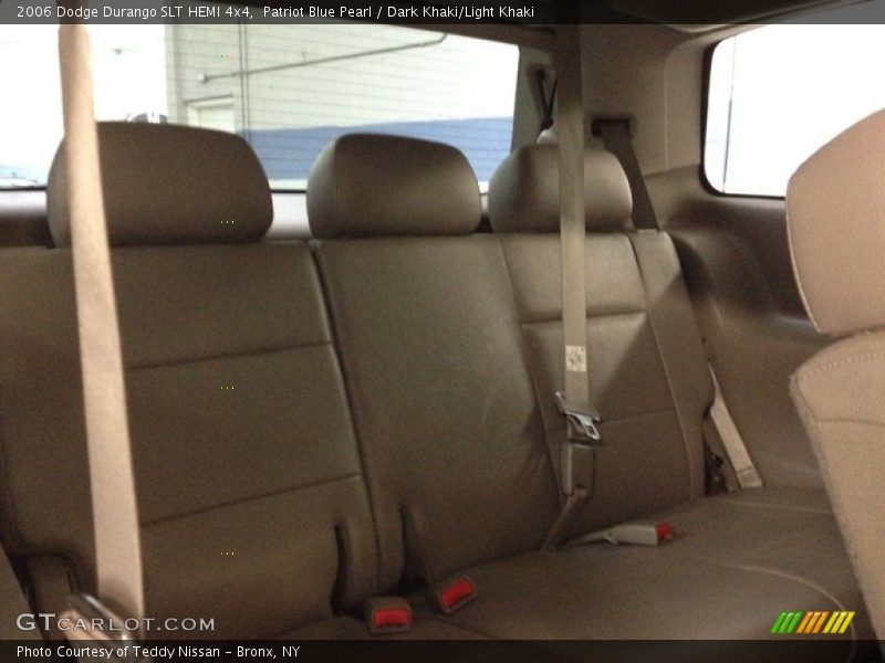 Patriot Blue Pearl / Dark Khaki/Light Khaki 2006 Dodge Durango SLT HEMI 4x4