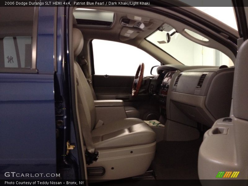 Patriot Blue Pearl / Dark Khaki/Light Khaki 2006 Dodge Durango SLT HEMI 4x4