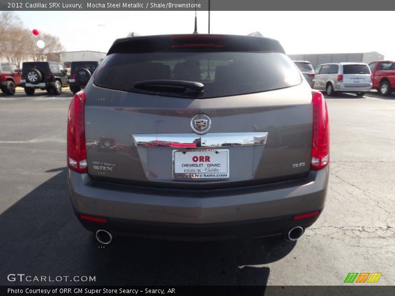 Mocha Steel Metallic / Shale/Brownstone 2012 Cadillac SRX Luxury