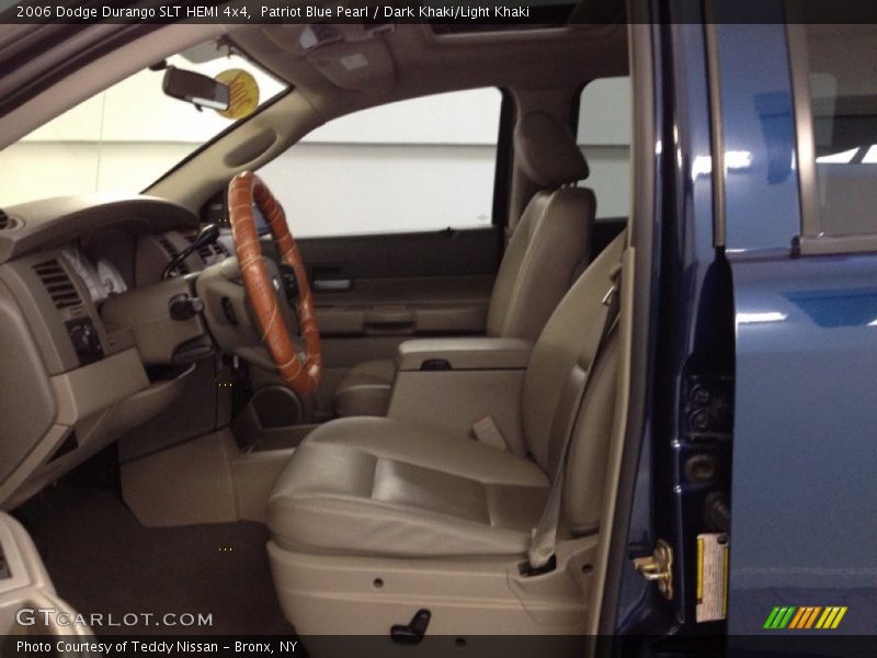 Patriot Blue Pearl / Dark Khaki/Light Khaki 2006 Dodge Durango SLT HEMI 4x4