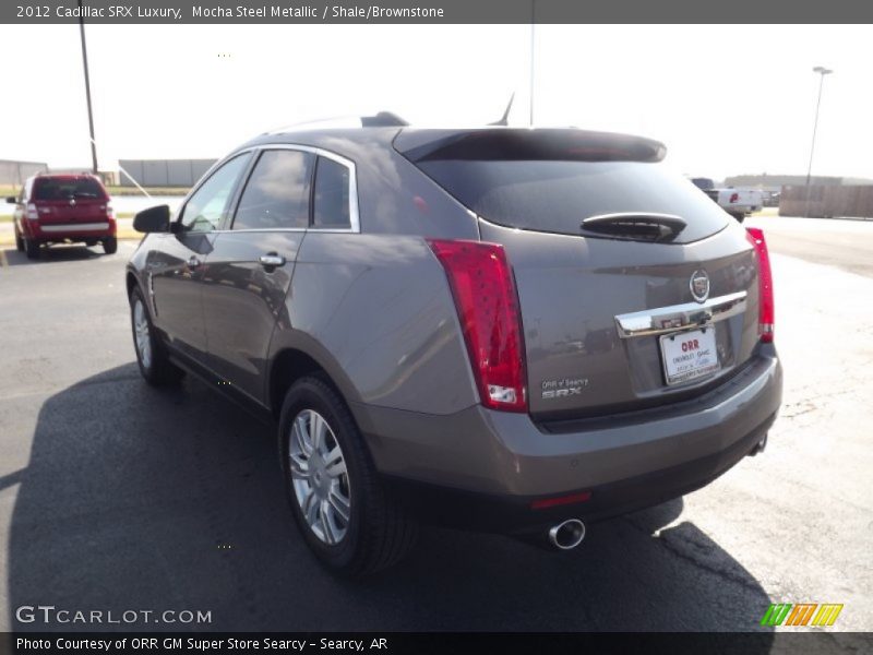 Mocha Steel Metallic / Shale/Brownstone 2012 Cadillac SRX Luxury