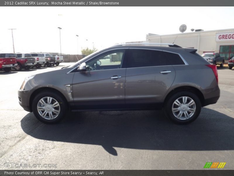 Mocha Steel Metallic / Shale/Brownstone 2012 Cadillac SRX Luxury