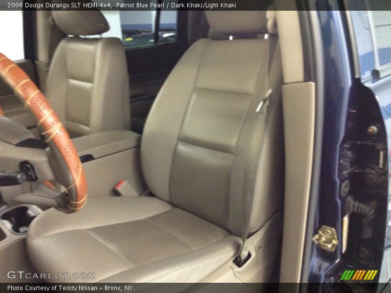 Patriot Blue Pearl / Dark Khaki/Light Khaki 2006 Dodge Durango SLT HEMI 4x4