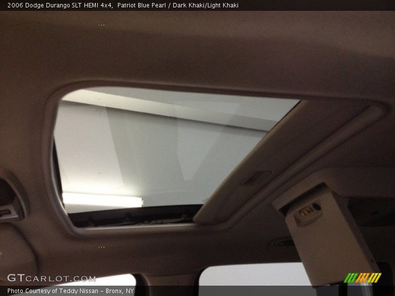 Patriot Blue Pearl / Dark Khaki/Light Khaki 2006 Dodge Durango SLT HEMI 4x4