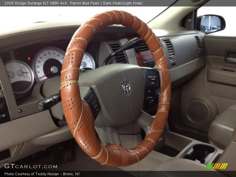 Patriot Blue Pearl / Dark Khaki/Light Khaki 2006 Dodge Durango SLT HEMI 4x4