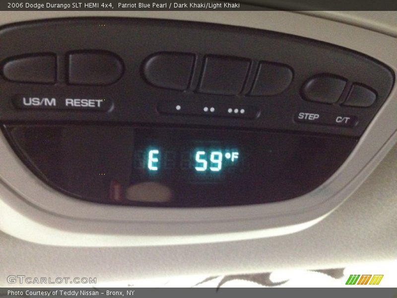 Patriot Blue Pearl / Dark Khaki/Light Khaki 2006 Dodge Durango SLT HEMI 4x4