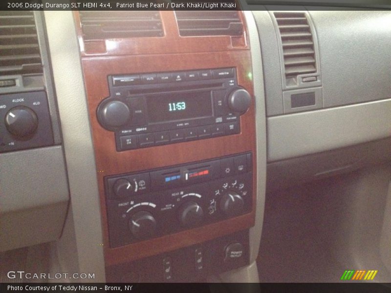 Patriot Blue Pearl / Dark Khaki/Light Khaki 2006 Dodge Durango SLT HEMI 4x4