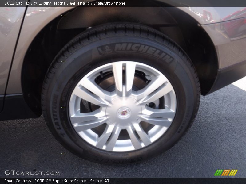 Mocha Steel Metallic / Shale/Brownstone 2012 Cadillac SRX Luxury