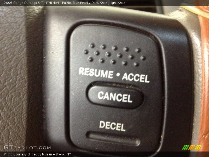 Patriot Blue Pearl / Dark Khaki/Light Khaki 2006 Dodge Durango SLT HEMI 4x4