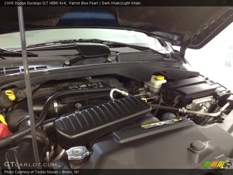 Patriot Blue Pearl / Dark Khaki/Light Khaki 2006 Dodge Durango SLT HEMI 4x4