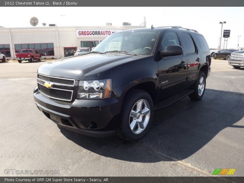 Black / Ebony 2012 Chevrolet Tahoe LS