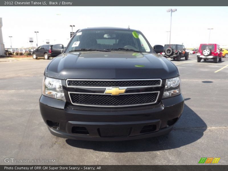 Black / Ebony 2012 Chevrolet Tahoe LS