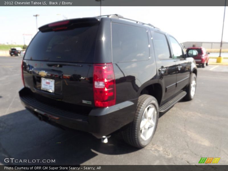 Black / Ebony 2012 Chevrolet Tahoe LS