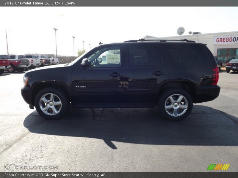 Black / Ebony 2012 Chevrolet Tahoe LS