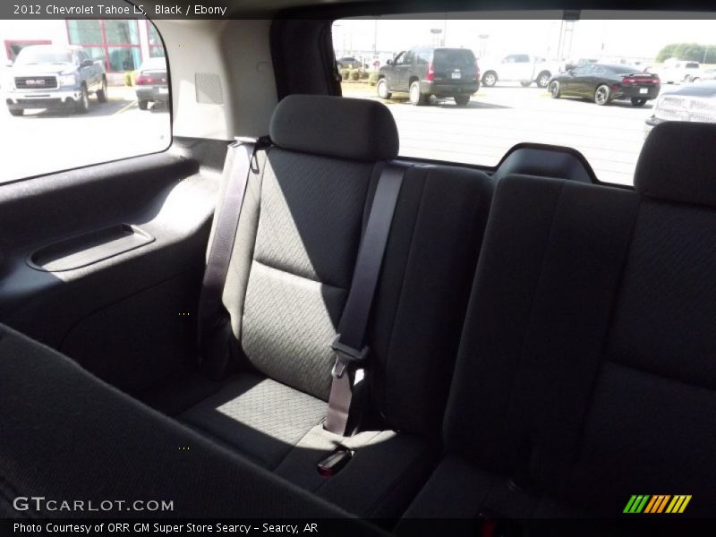 Black / Ebony 2012 Chevrolet Tahoe LS