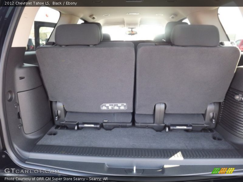 Black / Ebony 2012 Chevrolet Tahoe LS