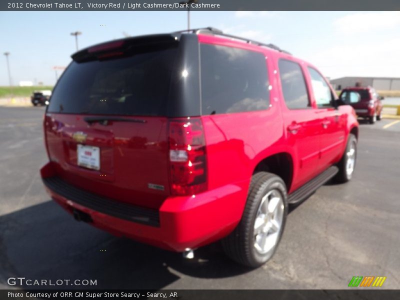 Victory Red / Light Cashmere/Dark Cashmere 2012 Chevrolet Tahoe LT