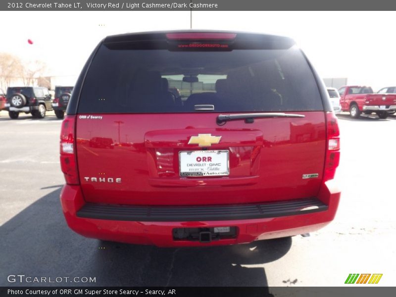 Victory Red / Light Cashmere/Dark Cashmere 2012 Chevrolet Tahoe LT