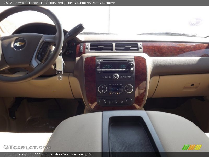Victory Red / Light Cashmere/Dark Cashmere 2012 Chevrolet Tahoe LT