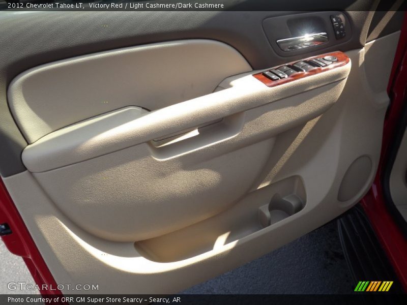 Victory Red / Light Cashmere/Dark Cashmere 2012 Chevrolet Tahoe LT