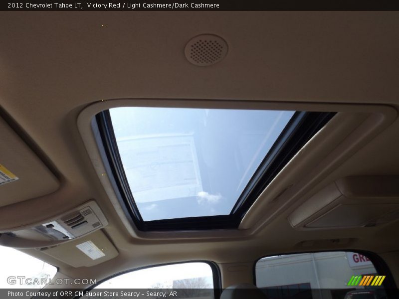 Victory Red / Light Cashmere/Dark Cashmere 2012 Chevrolet Tahoe LT