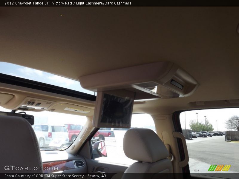 Victory Red / Light Cashmere/Dark Cashmere 2012 Chevrolet Tahoe LT