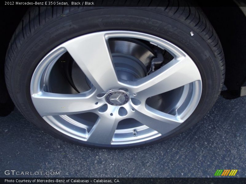 Black / Black 2012 Mercedes-Benz E 350 Sedan