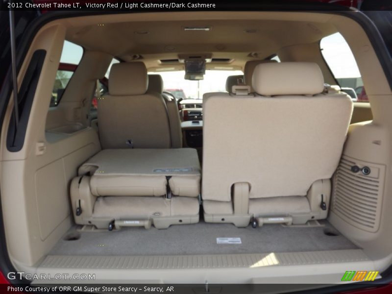 Victory Red / Light Cashmere/Dark Cashmere 2012 Chevrolet Tahoe LT
