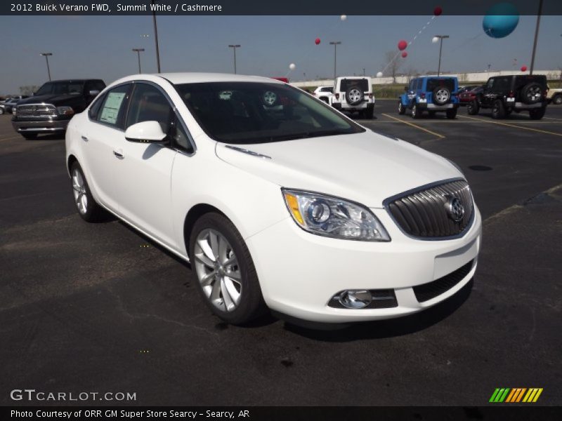 Summit White / Cashmere 2012 Buick Verano FWD