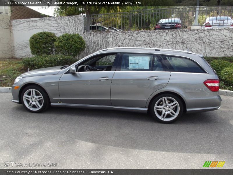 Palladium Silver Metallic / Ash/Black 2012 Mercedes-Benz E 350 4Matic Wagon