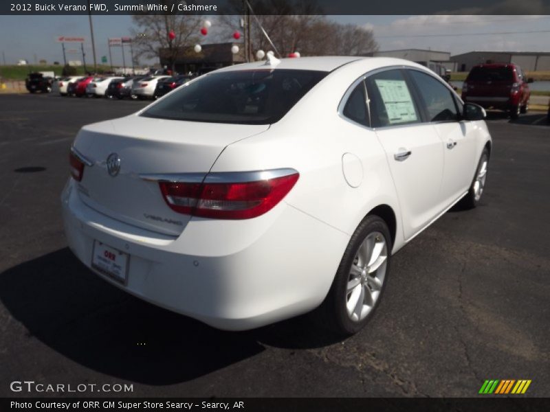 Summit White / Cashmere 2012 Buick Verano FWD
