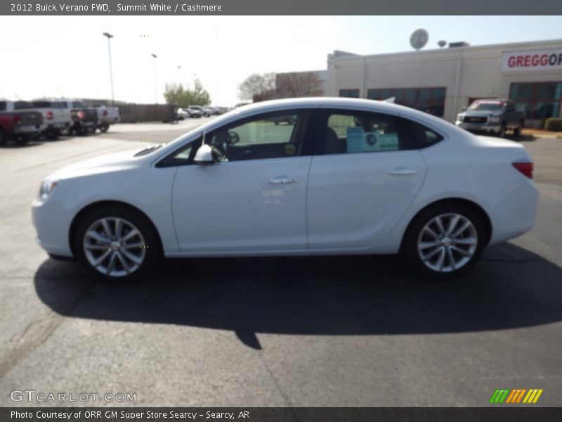 Summit White / Cashmere 2012 Buick Verano FWD