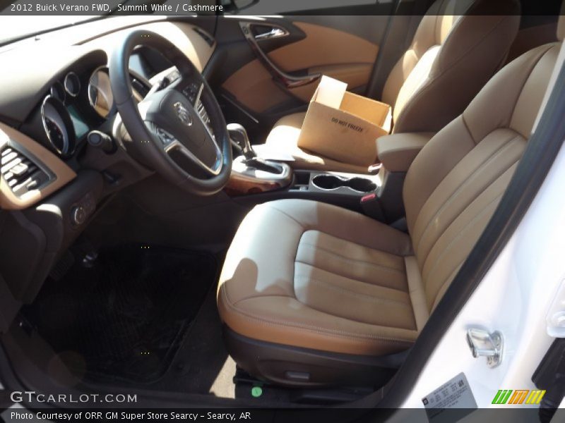 Summit White / Cashmere 2012 Buick Verano FWD