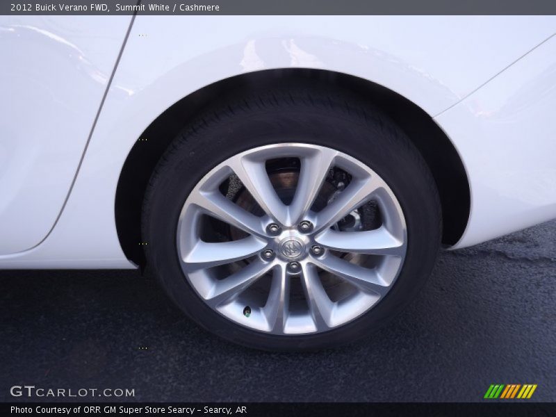 Summit White / Cashmere 2012 Buick Verano FWD